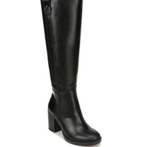 Franco Sarto Wide Calf Leather Tall Shaft Boots - Kendra